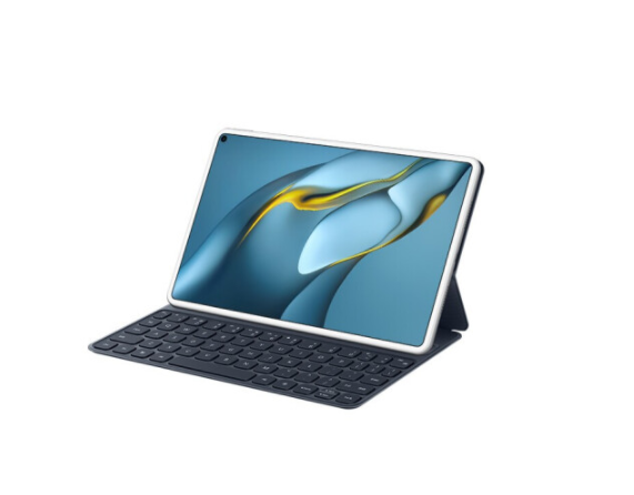 華為平板MatePad Pro10.8英寸麒麟990商用娛樂辦公學習全面屏平板電腦8G+256G WIFI 搭配普通鍵盤